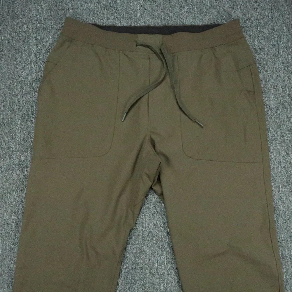 lululemon Pants Mens XXL Green ABC Jogger Athletic Tapered Zip Pocket Training